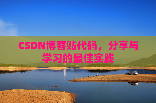CSDN博客贴代码，分享与学习的最佳实践
