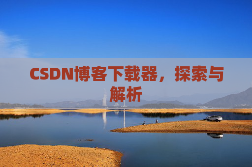 CSDN博客下载器，探索与解析