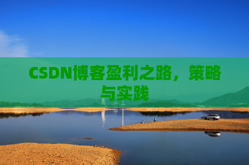 CSDN博客盈利之路,策略与实践